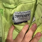 Spyder Kids Lime Green Snow Bib