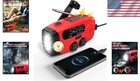 Versatile Hand Crank Radio     Am fm noaa  Flashlight   Emergency Sos Features