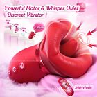Tongue Power Massager Stimulation Sucking Licking Massage Flower Gift For Women