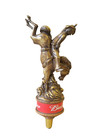 Budweiser Cowboy Bucking Bronco Rodeo Beer Tap Handle   10 Inch Rare - New