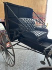 Antique Horse Drawn Dr   s Buggy 4-wheeled Carriage 1800   s
