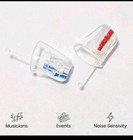 -19db Peak Reduction Earplugs Reusable Noise Reduction Musicians Earplugs Medium