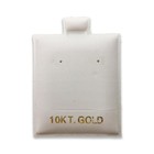 100 Earring Puff Display Cards For Jewelry     Post  Hoop  Dangle   Clip Earrings