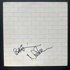 Nick Mason   Bob Ezrin The Wall Hand Signed Pink Floyd Vinyl Album Lp Gilmour