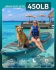 Atpross Inflatable Paddle Board  450lbs Extra Wide Stand Up Paddleboard