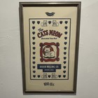 The Cat   s Meow Bauer Milling Co  Denver  Colo  100 Cts Framed Cat Print Lienso