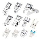 Presser Feet Set 11pcs Snap On Sewing Machine Foot For Brother Singer Janome    