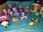 Hasbro Littlest Pet Shop Lot 19 Animals With Accessories 