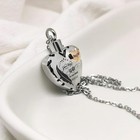 Heart Urn Necklace Cremation Jewelry Ashes Memorial Keepsake Urn Necklace For