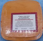 Longaberger Woodcrafts 51110 Wooden Lid W  Knob Sealed New Old Stock