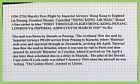 Hong Kong 1936 Imperial Airway Flight Cover  Hong Kong Via Penang To London