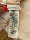 Pottery Barn Kids Sadie Ruffle Organic Crib Skirt Pink Nwot