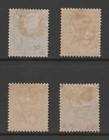 Cape Of Good Hope 1880 - 1883 Sc 30  34  36-37 Mh Og Vf Cv  400 
