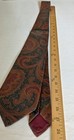 Vintage Paul Stuart New York Italian Silk Paisley Tie Hand Made Spain