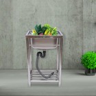 Stainless Steel Commercial Utility Sink Floor-standing Kitchen Single Basin Sink