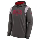 Tampa Bay Buccaneers Nike Sideline Athletic Performance Hoodie- Pewter Sz Xl
