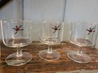 Gilbey s Vodka Glasses Vintage Advertising 8oz Cocktail Glass
