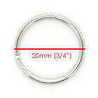 Keychain Split Key Ring 3 4  20mm Heavy Duty Key Ring Lot 50 100 250 500 1000pcs