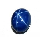 9 Ct  Natural 6-rays Blue Star Sapphire Oval Cabochon Loose Certified Gemstone