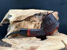 Butz Choquin Jahrespfeife 1992 Sandblasted Bent Volcano Smoking Pipe