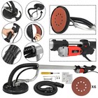 800w Electric Drywall Sander Adjustable Variable Speed Sanding Pad Industrial