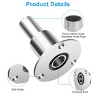24mm Diesel Heater Exhaust Port Kit Stainless Steel Through Hull Outlet