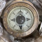 Vintage Cassens   Plath Brass Lifeboat Compass Binnacle - Marine Navigation