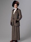 New Oop Victorian Edwardian Dress Suit Jacket Skirt Pattern Butterick B6337