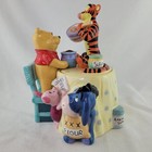 Disney Winnie The Pooh   Pals Cookie Jar  tigger  Piglet  Eeyore  2000   Rare