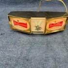 Vintage Budweiser Beer Light Up Cash Register Sign 9    X 3 5    Anheuser Bush