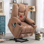 Electric Power Lift Recliner Chair With Massage Heat Reclining Sofa For Elderly