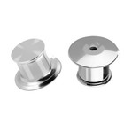 10 30 50pcs Locking Pin Backs Metal Clasp Pin Keepers For Brooch Badge Diy Jewel