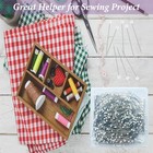 600 Pcs Pearlized Ball Head Sewing Pins 1 5 Inch For Fabric Crafts