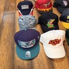 Lot Of 14 Hats Vintage Modern Mix  Sports  Tech  Racing  Military  Outdoors