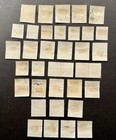 Lot Of 34 Wwii Era Stamps German Occupation Hitler Nazi Swastika