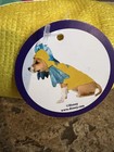 Disney Little Mermaid Flounder Hooded Pet Drying Towel Small Medium New