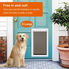 X-large Dog Door Replacement Flap Compatible With Petsafe Freedom 6 Holes Pet   