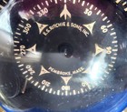 Vintage Marine Boat ship Compass E s  Ritchie   Sons Brass Compass  see Video 