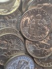 Unc Roosevelt Silver Dimes 5 Coins 90  Bu Brilliant Uncirculated Lot
