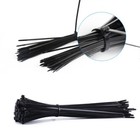 Heavy-duty Black Nylon Cable Ties  80mm-600mm  Uv Resistant  Wire Wrapping