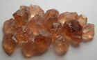 Garnet   Grossular  Rare Peach Rough For Faceting  Quebec  Canada