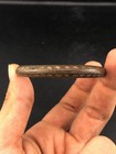 Vintage Afghan Tribal Kuchi Bracelet     Ornate Engraved Metal Cuff 