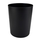 5 Gallon Trash Can Plastic Office Trash Can Wastebaskets Waste Bin Black Matte