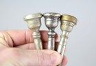 Vintage Vincent Bach New York Trumpet Mouthpieces Ludwig Hn White Antique Lot