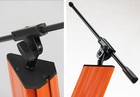 Double Electronic Keyboard Stand - Studio Piano Mount For Dj Professional Stages