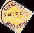 1890 Western Australia Sc 62 Used    cd fremantle error Missed  w  In Cd estern     