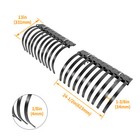 60  Landscape Rake For Atv Utv Tractor Heavy Duty Rock Rake Removal 20 Tine Rake