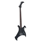 New Black Electric Bass Guitar 4 Strings Electric Bass Guitar Chrome Hardware