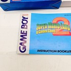 Super Mario Land 2 Gameboy Box Manual Tray Only No Game