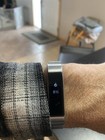 Fitbit Alta Silver Fitness Tracker W charger  Lightly Used